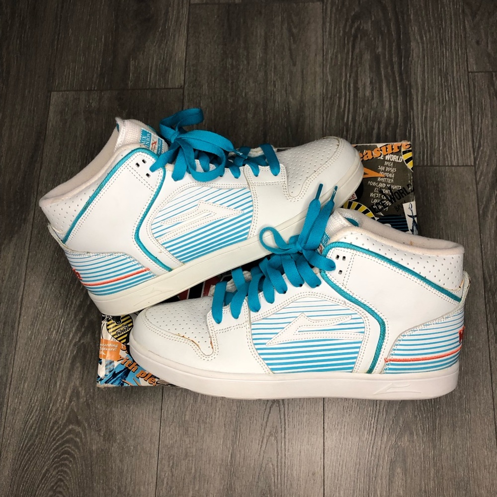 Lakai Skateboard Shoes Telford Neaux Dominion Rob Welsh Newport RARE Size 9.5